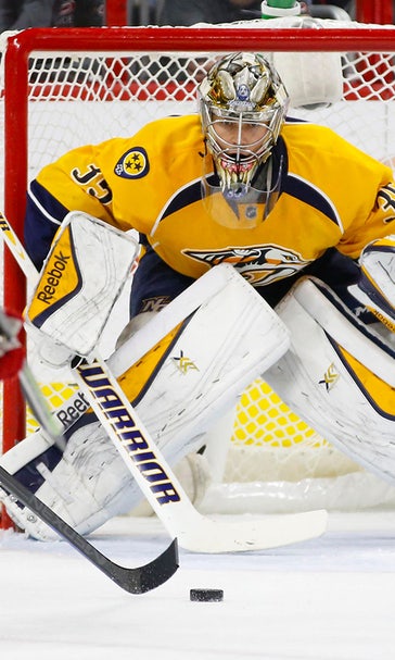 On career-high pace for games played, is exhaustion an issue for Preds' Rinne?